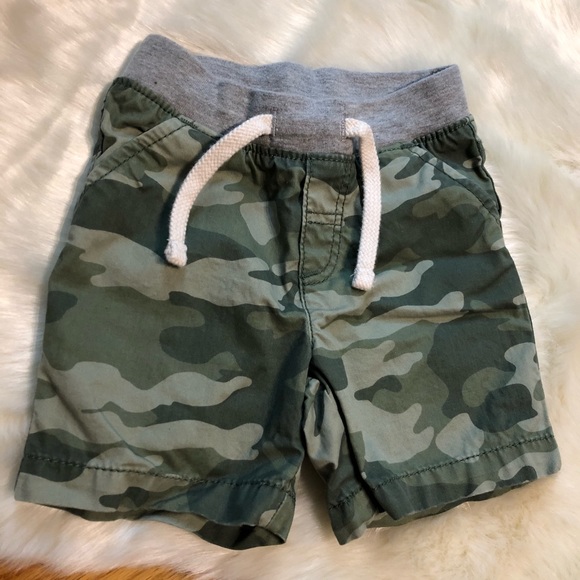 baby boy camo shorts